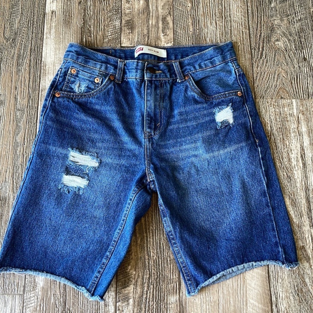 Levi’s 511 Slim Boy Jean Shorts, 18 Regular W29”